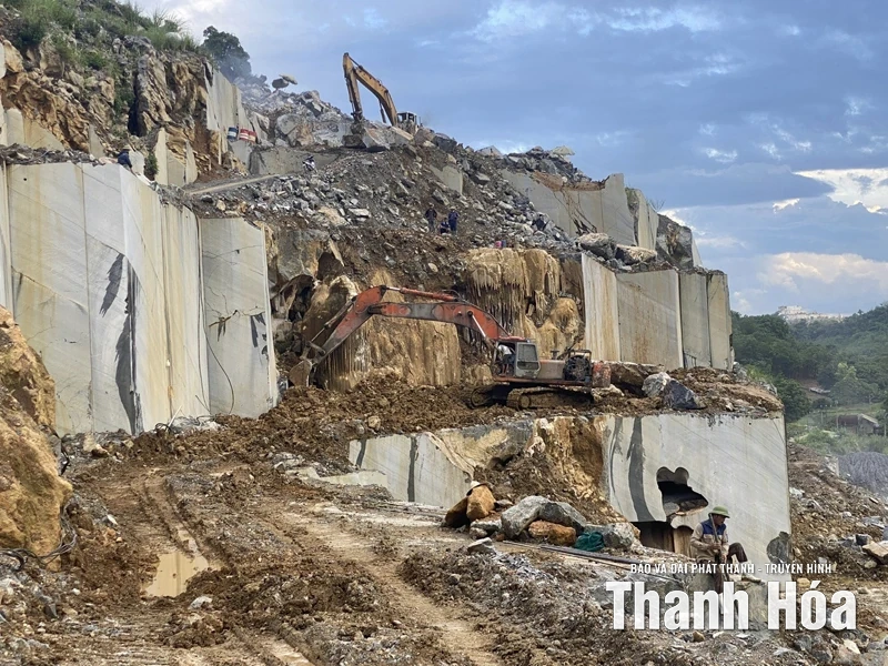 Đẩy mạnh sản xuất đá vật liệu xây dựng