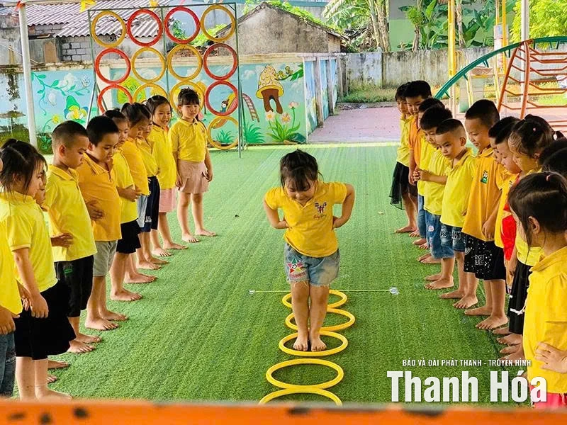 Giáo dục thể chất trong trường mầm non