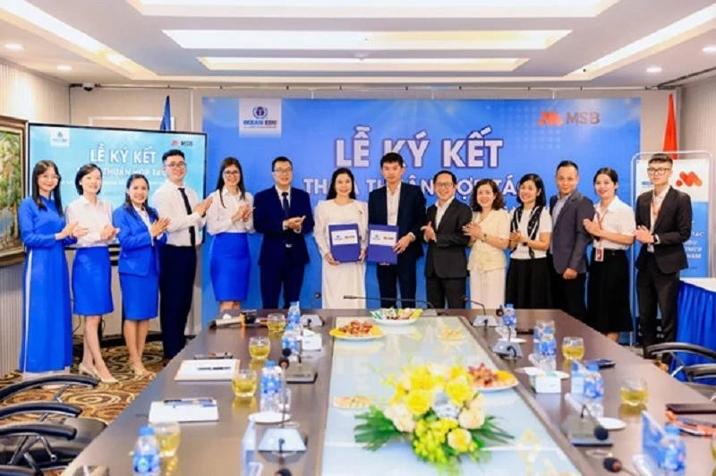 Ocean Edu ký kết hợp tác chiến lược với MSB: Học tiếng Anh chuẩn quốc tế, tiện ích tài chính trong một chạm