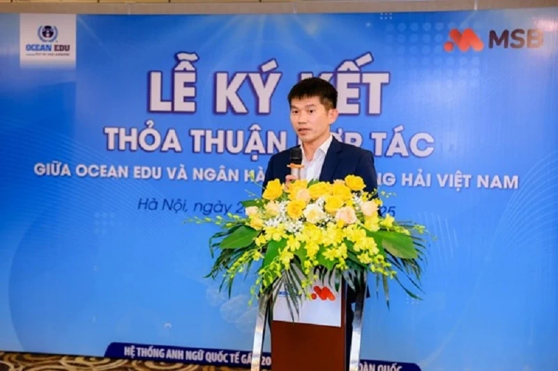 Ocean Edu ký kết hợp tác chiến lược với MSB: Học tiếng Anh chuẩn quốc tế, tiện ích tài chính trong một chạm