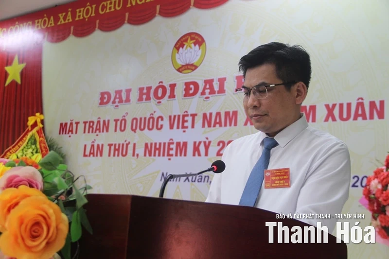 Đại hội đại biểu MTTQ xã Nam Xuân lần thứ I, nhiệm kỳ 2025-2030