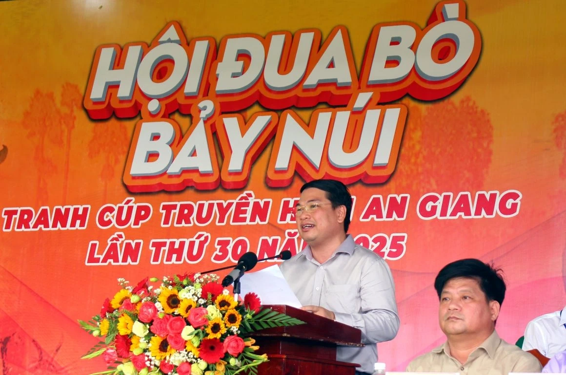 Bình Điền - Tự hào đồng hành cùng di sản văn hóa Đua bò Bảy Núi