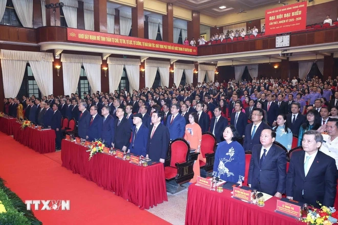 Khai mạc Đại hội đại biểu Đảng bộ các cơ quan Đảng Trung ương lần thứ nhất