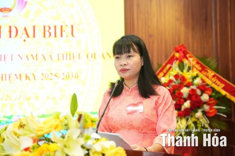 Đại hội đại biểu MTTQ xã Thiệu Quang lần thứ I, nhiệm kỳ 2025-2030