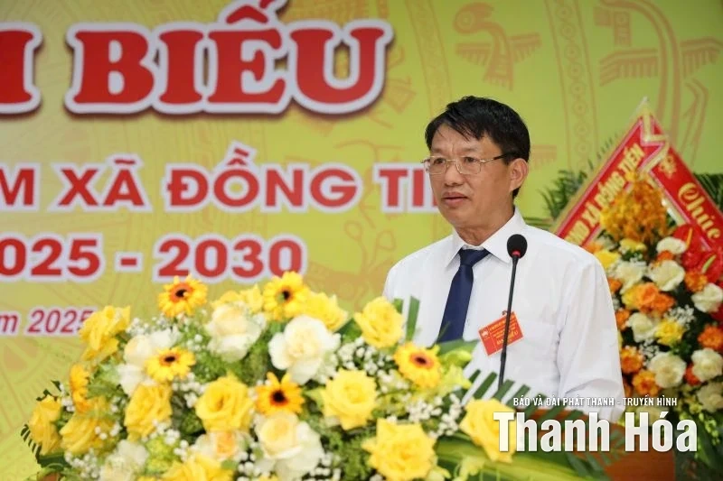 Đoàn kết toàn dân, xây dựng xã Đồng Tiến thành đô thị loại V vào năm 2030