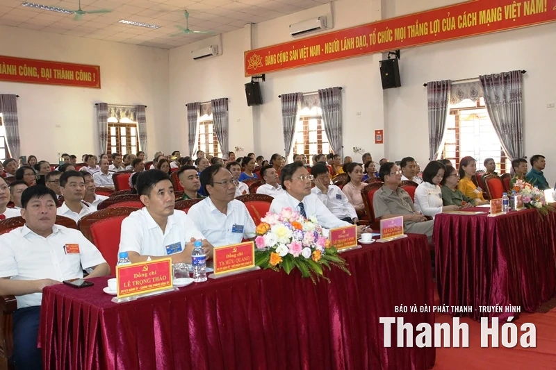 Chung sức, đồng lòng quyết tâm xây dựng xã Hoằng Tiến đạt chuẩn nông thôn mới nâng cao