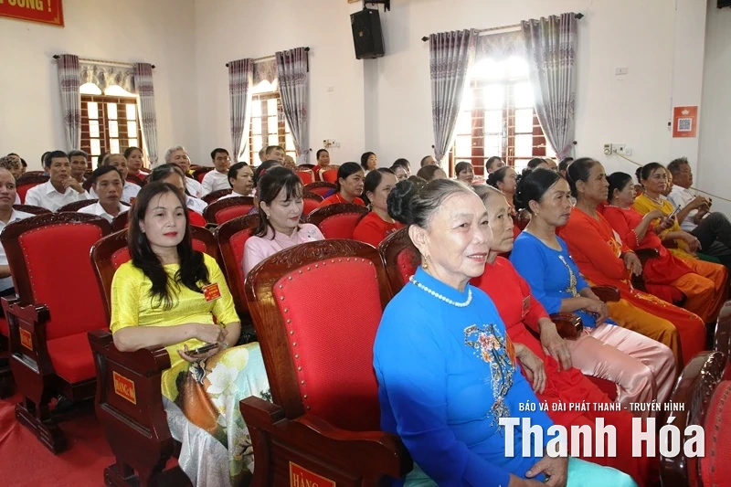 Chung sức, đồng lòng quyết tâm xây dựng xã Hoằng Tiến đạt chuẩn nông thôn mới nâng cao