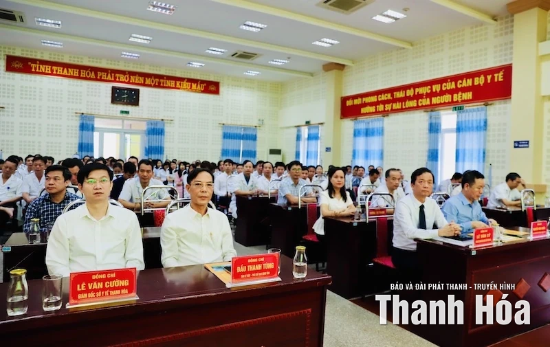 Công bố quyết định bổ nhiệm Giám đốc Bệnh viện Đa khoa tỉnh Thanh Hóa