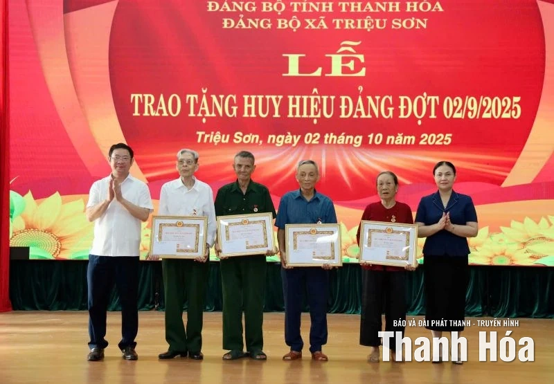 Ban Chấp hành Đảng bộ xã Triệu Sơn đánh giá nhiệm vụ 9 tháng năm 2025