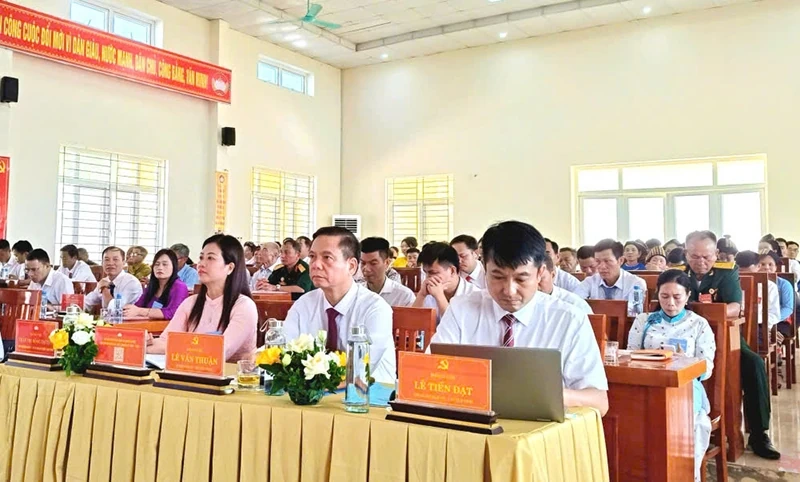 Đại hội đại biểu MTTQ Việt Nam xã Thanh Quân lần thứ I, nhiệm kỳ 2025-2030