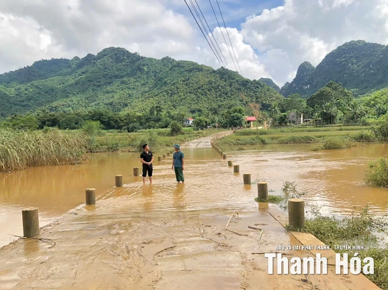 65 hộ dân thôn Mật Thành, xã Quý Lương bị cô lập