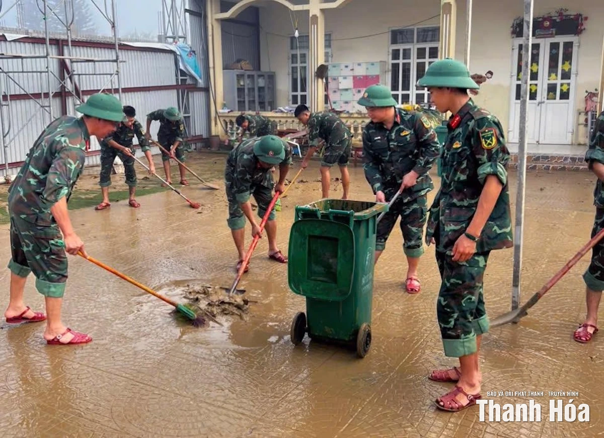 Lực lượng vũ trang Thanh Hóa - điểm tựa của dân trong cơn lũ