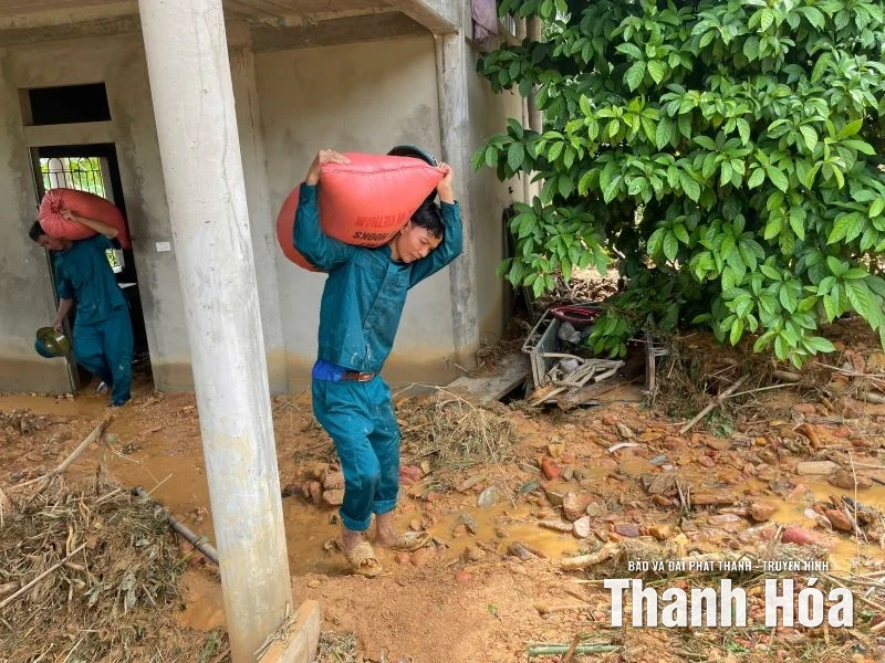 Thôn Chiềng Chanh (Cẩm Thạch) sạt lở nghiêm trọng