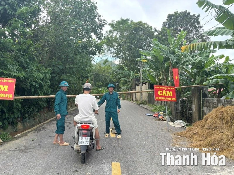 Thôn Chiềng Chanh (Cẩm Thạch) sạt lở nghiêm trọng