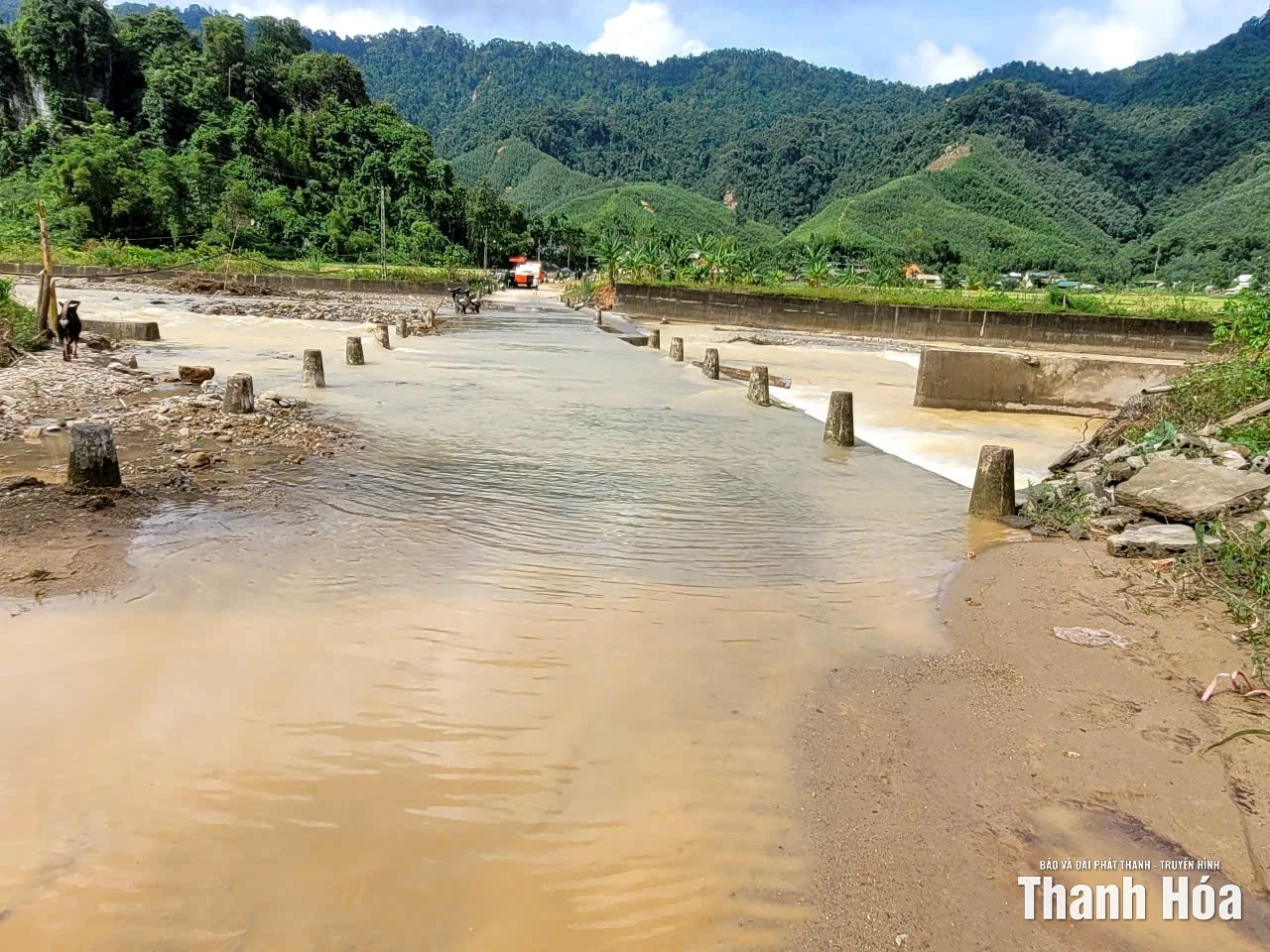 Xã Thanh Quân khẩn trương khắc phục hậu quả sau bão