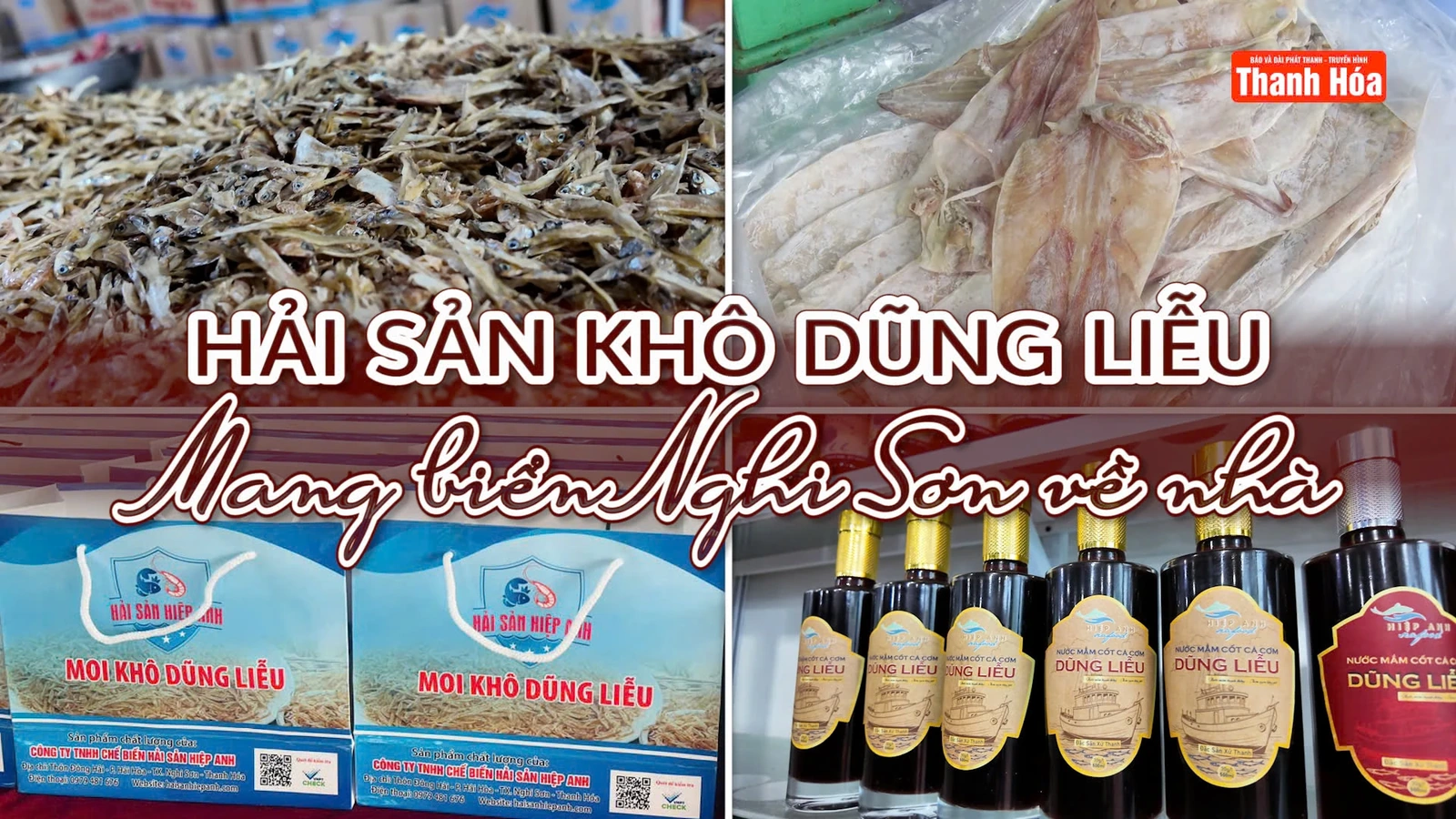[REVIEW OCOP] Hải sản khô Dũng Liễu - Mang biển Nghi Sơn về nhà