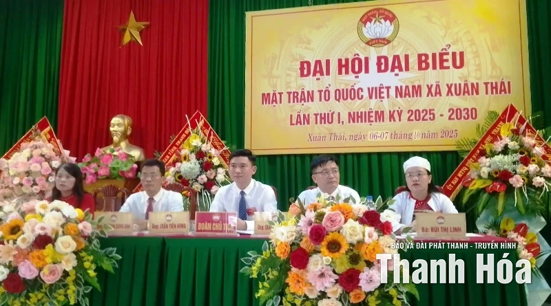 Đại hội đại biểu MTTQ xã Xuân Thái lần thứ I, nhiệm kỳ 2025-2030