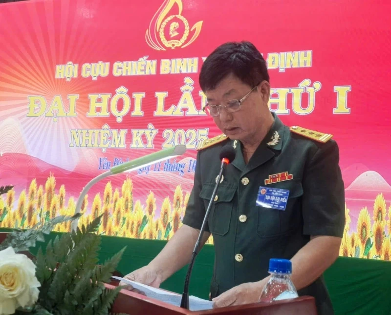 Đại hội đại biểu Hội cựu chiến binh xã Yên Định lần thứ I, nhiệm kỳ 2025 - 2030