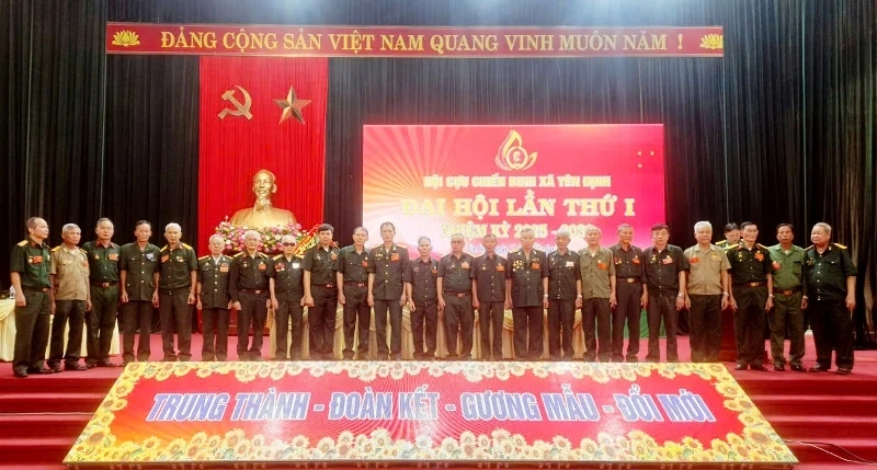 Đại hội đại biểu Hội cựu chiến binh xã Yên Định lần thứ I, nhiệm kỳ 2025 - 2030
