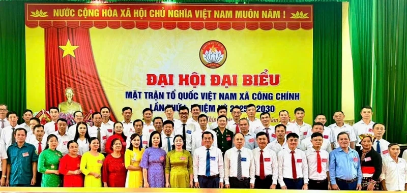 Đại hội MTTQ xã Công Chính lần thứ I: “Đoàn kết - Dân chủ - Đổi mới - Sáng tạo - Phát triển”