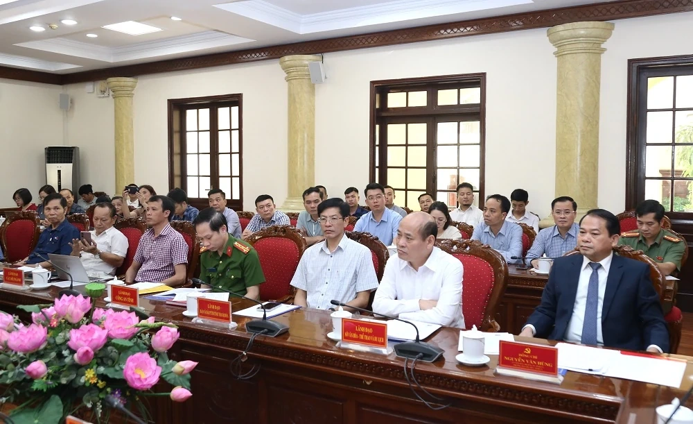 Họp báo thông tin về Đại hội Đảng bộ tỉnh Thanh Hóa lần thứ XX, nhiệm kỳ 2025-2030