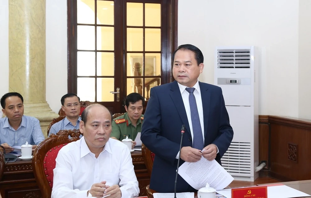 Họp báo thông tin về Đại hội Đảng bộ tỉnh Thanh Hóa lần thứ XX, nhiệm kỳ 2025-2030
