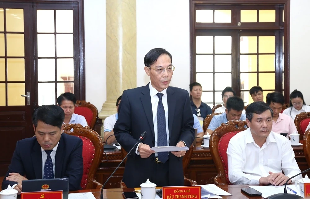 Họp báo thông tin về Đại hội Đảng bộ tỉnh Thanh Hóa lần thứ XX, nhiệm kỳ 2025-2030