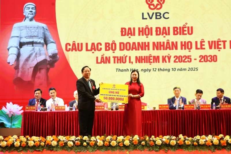 Đại hội đại biểu Câu lạc bộ Doanh nhân họ Lê Việt Nam