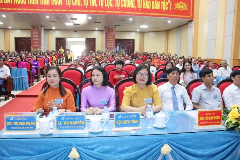 Đại hội đại biểu phụ nữ xã Nga Sơn
