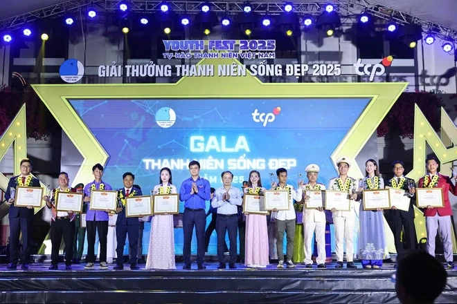 Giải thưởng Thanh niên sống đẹp 2025: Vinh danh những “trái tim” vì cộng đồng
