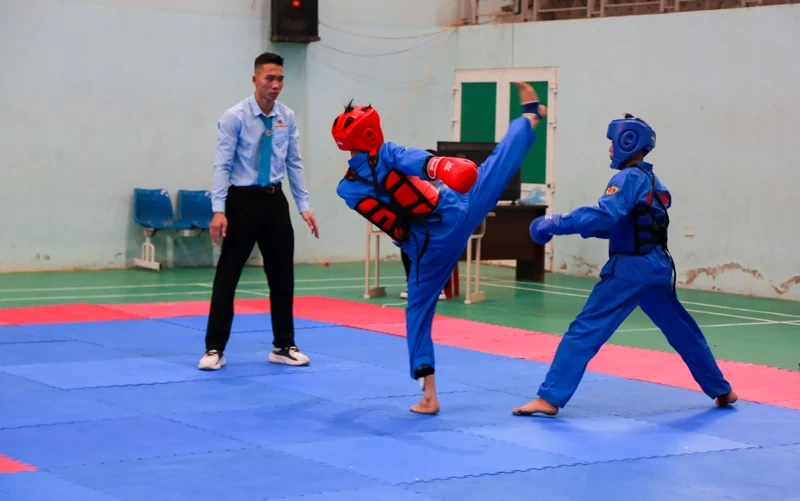Hơn 300 vận động viên tham gia giải Vovinam tỉnh Thanh Hoá