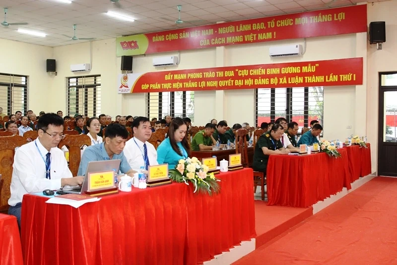Đại hội đại biểu Hội CCB xã Luận Thành lần thứ I, nhiệm kỳ 2025 - 2030