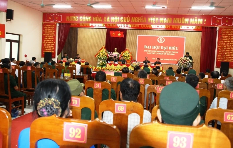 Đại hội đại biểu Hội CCB xã Luận Thành lần thứ I, nhiệm kỳ 2025 - 2030