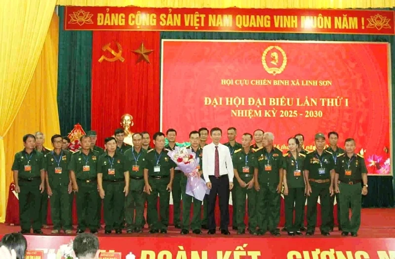 Đại hội đại biểu Hội CCB xã Linh Sơn lần thứ I