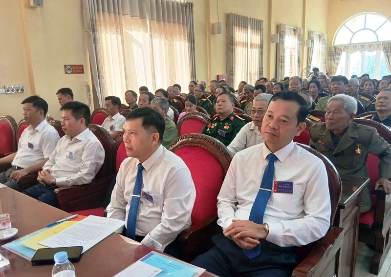 Đại hội đại biểu Hội CCB xã Nga Thắng lần thứ I