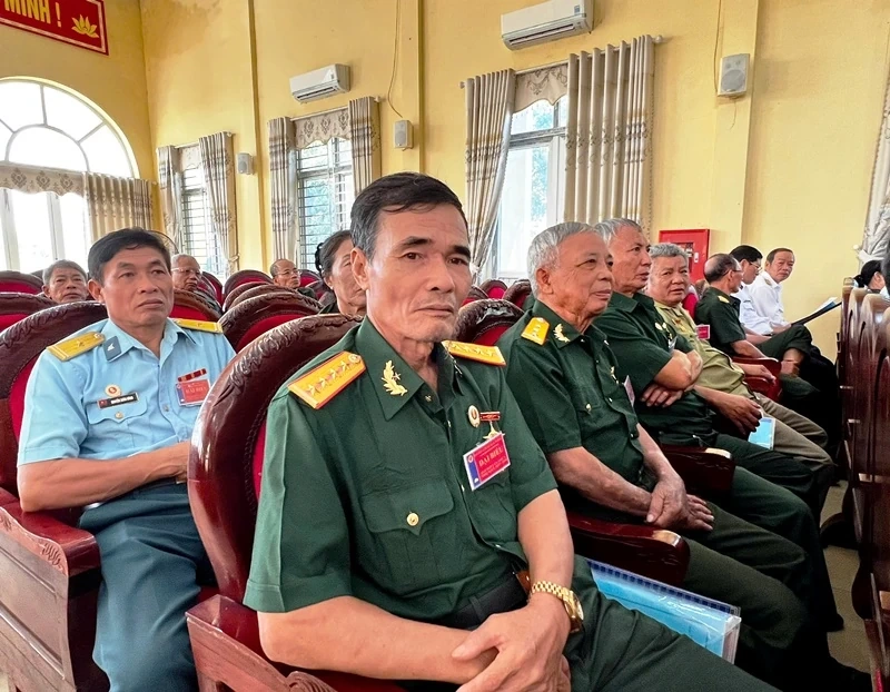 Đại hội đại biểu Hội CCB xã Nga Thắng lần thứ I