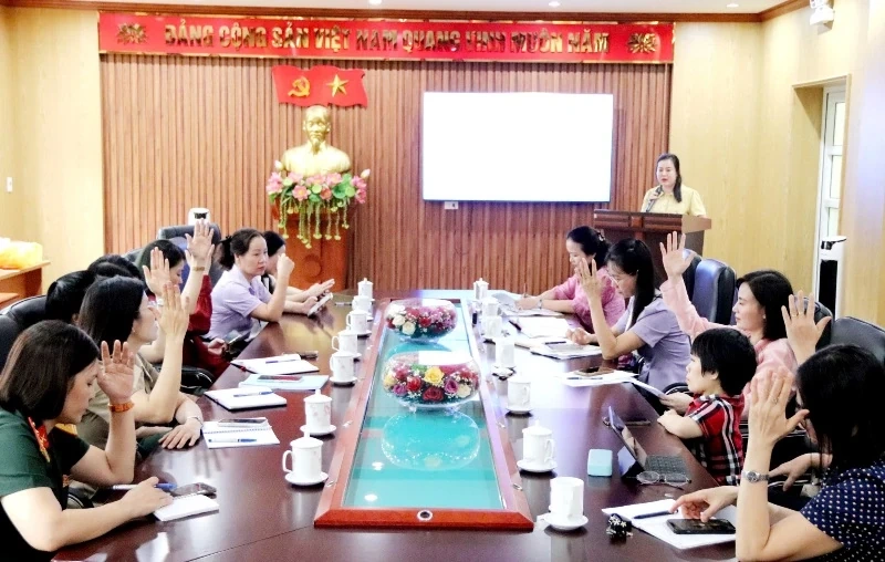 Đồng chí Lương Thị Hạnh được bầu làm Chủ tịch Hội LHPN tỉnh, nhiệm kỳ 2021 - 2026