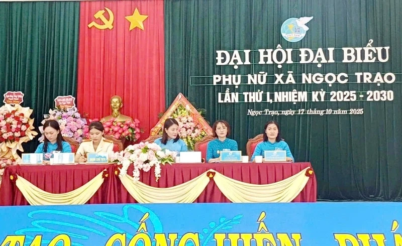 Phụ nữ xã Ngọc Trạo: Phát huy truyền thống cách mạng xây dựng tổ chức Hội vững mạnh, hoạt động hiệu lực, hiệu quả