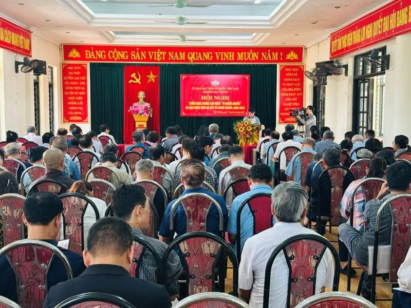 Phường Hạc Thành triển khai Tháng cao điểm “Vì người nghèo”