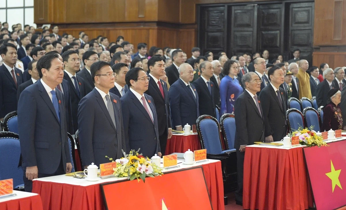 Khai mạc trọng thể Đại hội đại biểu Đảng bộ tỉnh Thanh Hóa lần thứ XX, nhiệm kỳ 2025-2030