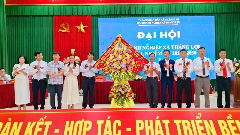 Cộng đồng doanh nghiệp xã Thắng Lợi đoàn kết, hợp tác, phát triển bền vững