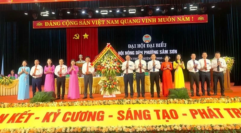 Đại hội Hội Nông dân phường Sầm Sơn lần thứ I
