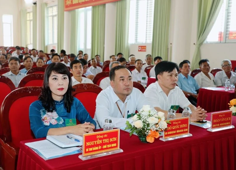 Đại hội đại biểu Hội Nông dân xã Quảng Ninh lần thứ I