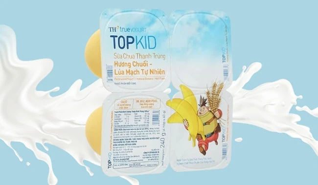 Sữa chua TH true MILK TOPKID - lựa chọn bổ dưỡng cho trẻ nhỏ, hiện đã có mặt tại AVAKids
