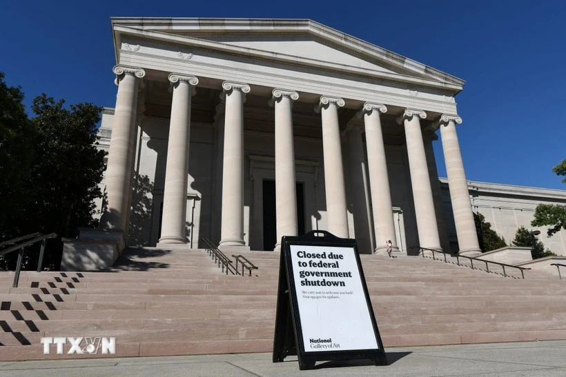 Mỹ: 4.108 nhân viên liên bang mất việc khi chính phủ đóng cửa một phần