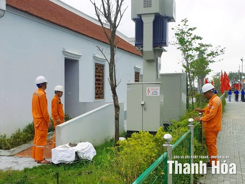 Đảm bảo cấp điện phục vụ Đại hội Đảng bộ tỉnh Thanh Hóa lần thứ XX