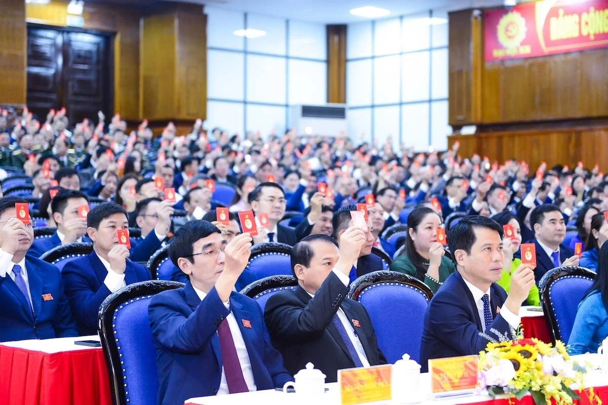 Đại hội đại biểu Đảng bộ tỉnh Thanh Hóa lần thứ XX, nhiệm kỳ 2025-2030 hoàn thành phiên trù bị
