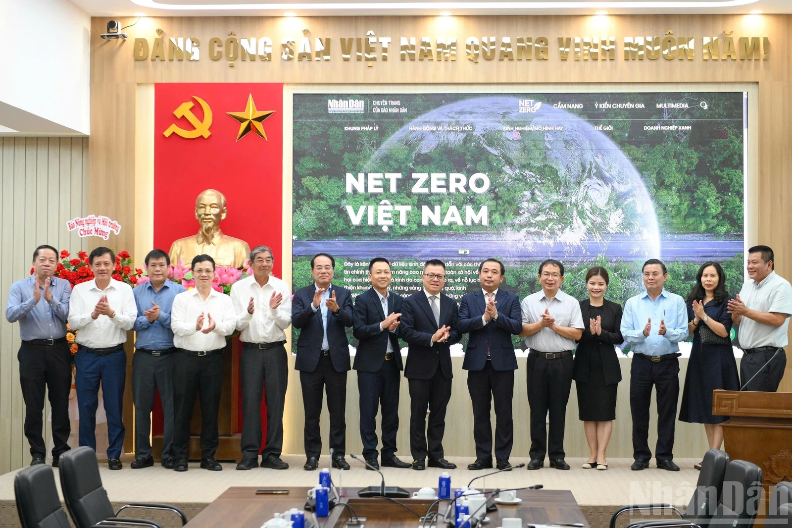 Báo Nhân Dân chính thức ra mắt trang thông tin “Net Zero Việt Nam”