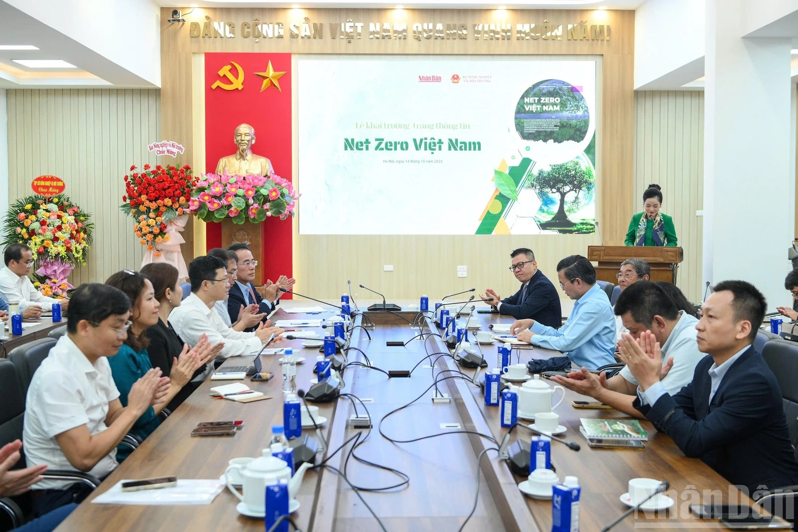 Báo Nhân Dân chính thức ra mắt trang thông tin “Net Zero Việt Nam”