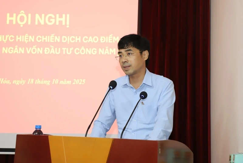 Đảm bảo đến ngày 31/12 hoàn thành chiến dịch cao điểm giải ngân vốn đầu tư công năm 2025